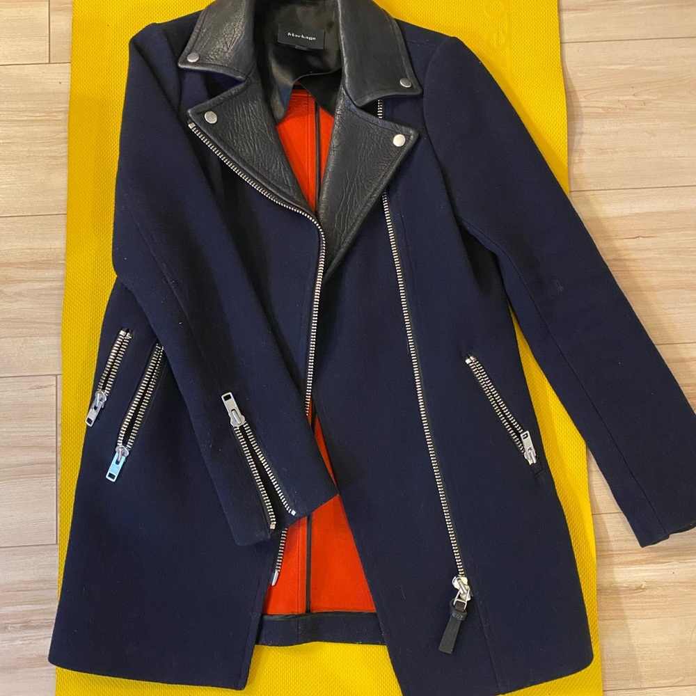 Mackage wool jacket (Navy)